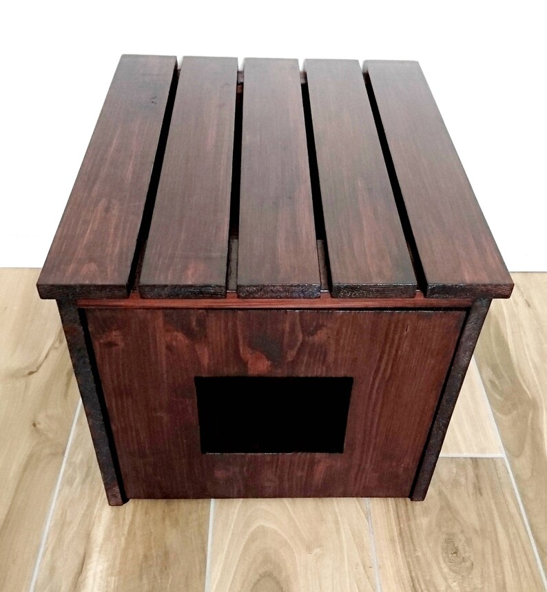 Cat Litter Box Cover Cat House Cat Litter Box Pet Etsy