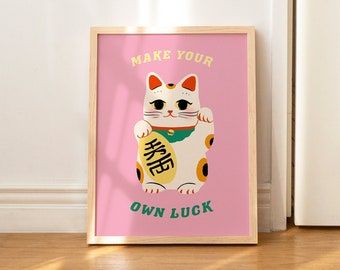 Make Your Own Luck Wall Print | Digital Download Print