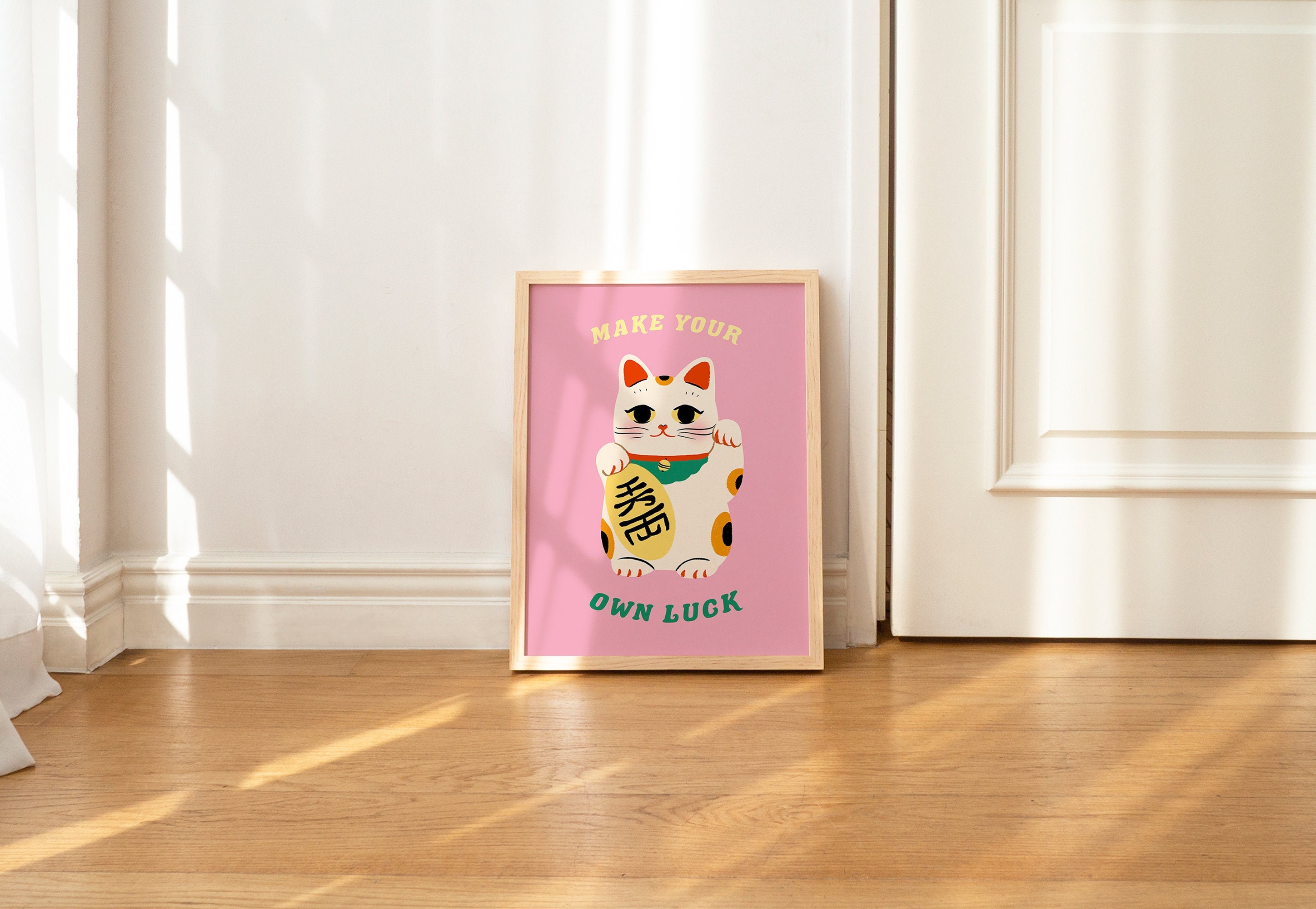 Make Your Own Luck Wall Print | Digital Download Print
