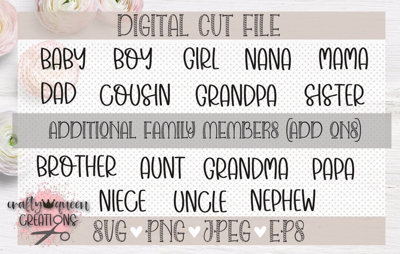 All American Family Bundle With Additional Family Add-ons SVG