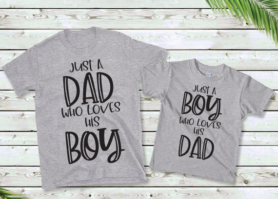 Download Just A Dad Who Loves His Boy Svg Father And Son Svg Etsy
