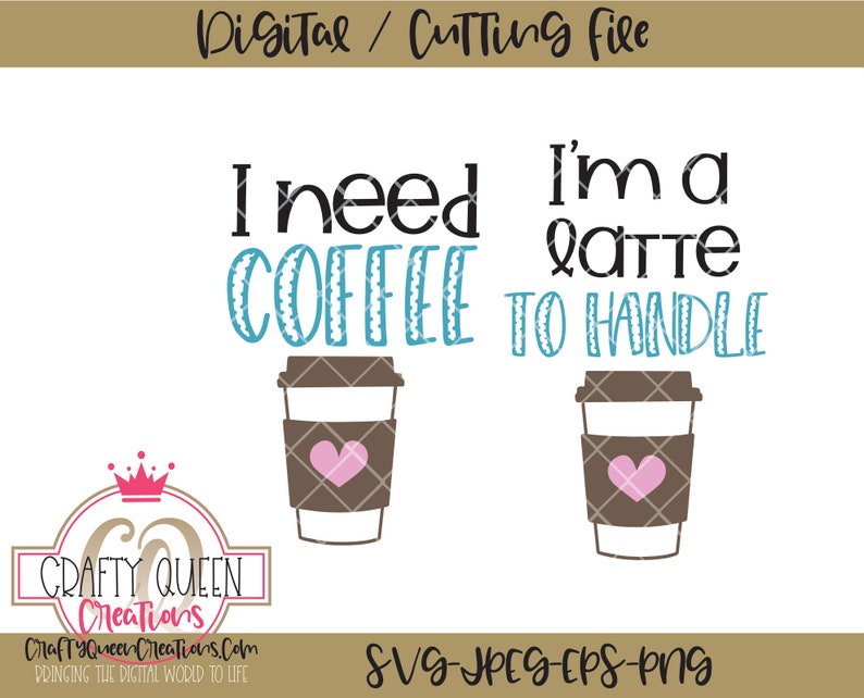 Download I Need Coffee SVG | Etsy