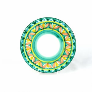 Colorful Floral Vietri Plate