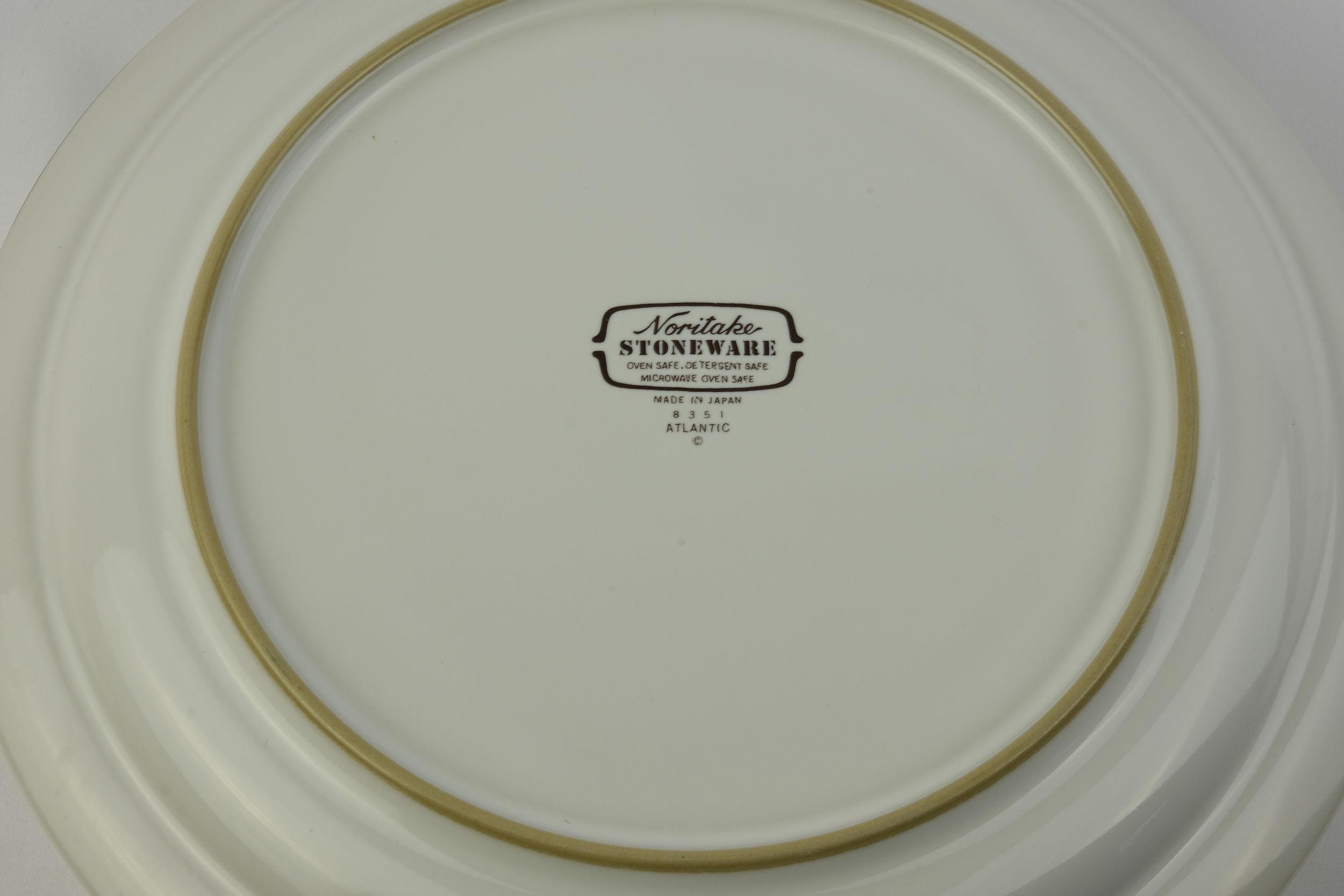 Noritake ノリタケ 70s ストーンウェア 皿 27cm ヴィンテージ