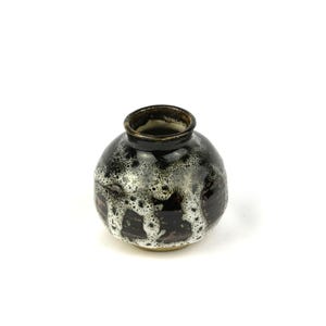 Studio Bud Vase with Frothy Glaze