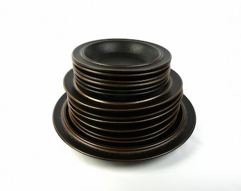 Arabia Ruska Dinnerware - Chop, Dinner Plates, and Bowls