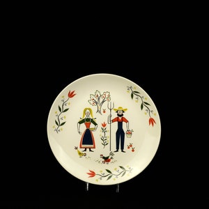 Homer Laughlin American Provincial Luncheon Plate