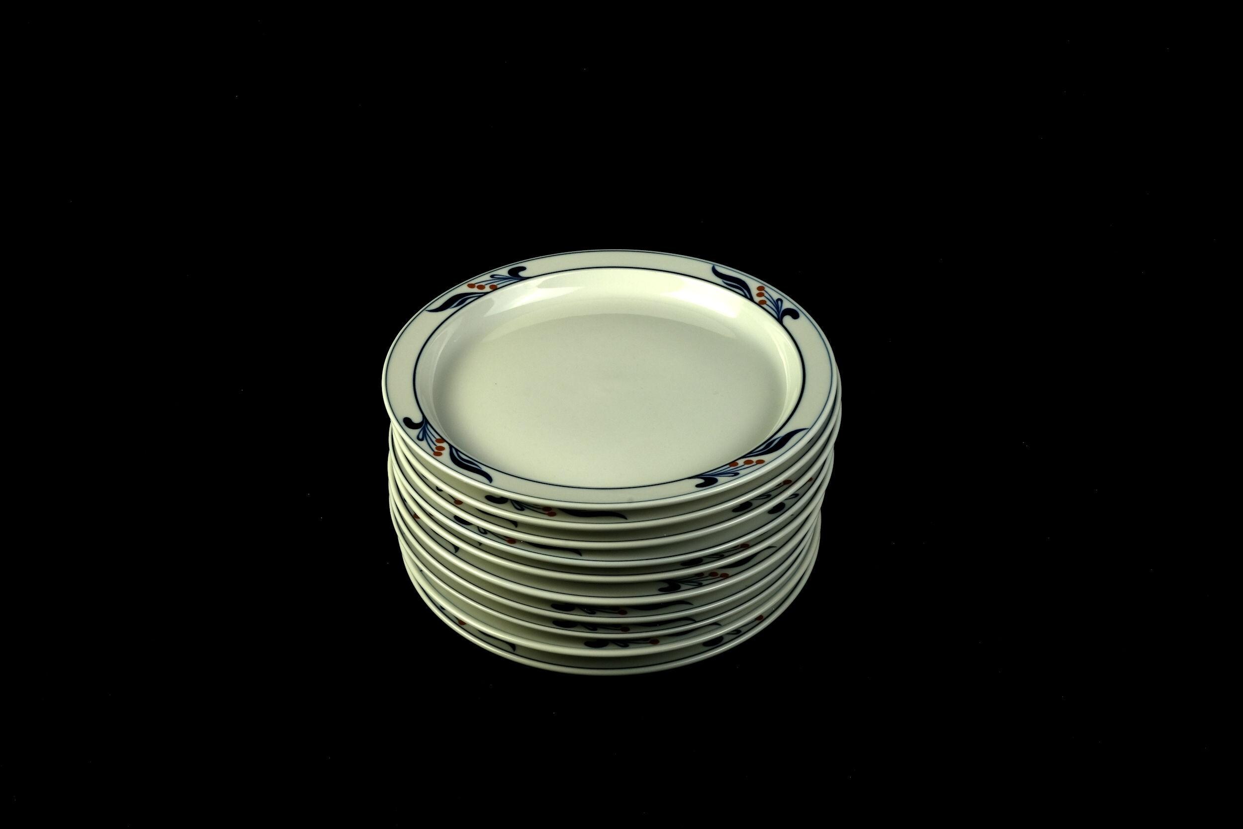 フランスアンティーク カフェ ビストロのマネープレート 3枚 Bistro