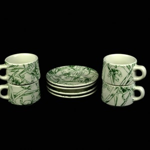 Albert Pick Vintage Diner Cups and Saucers