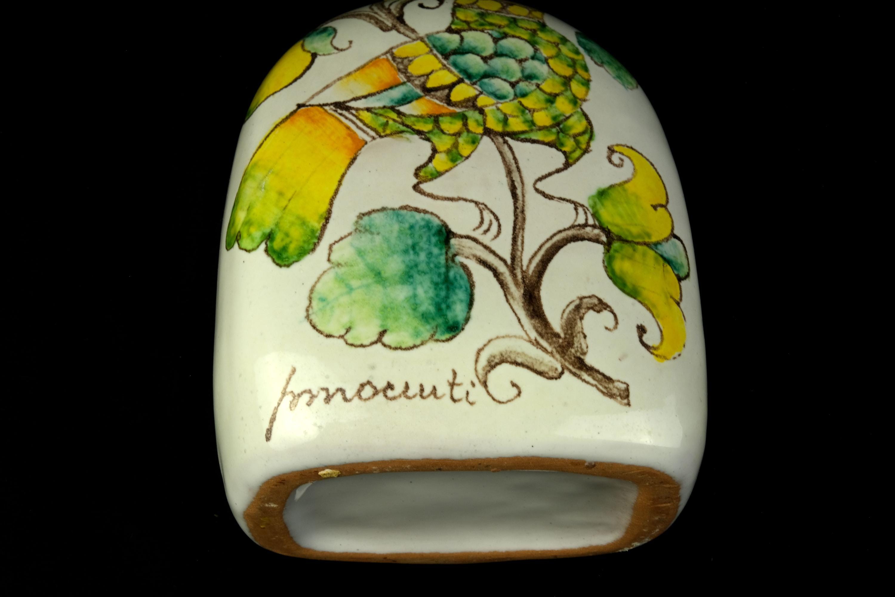 Romano Innocenti Hand-painted Vase - Etsy Israel