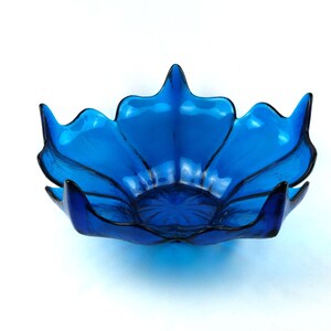Viking Glass Stockholm Bowl in Bluenique