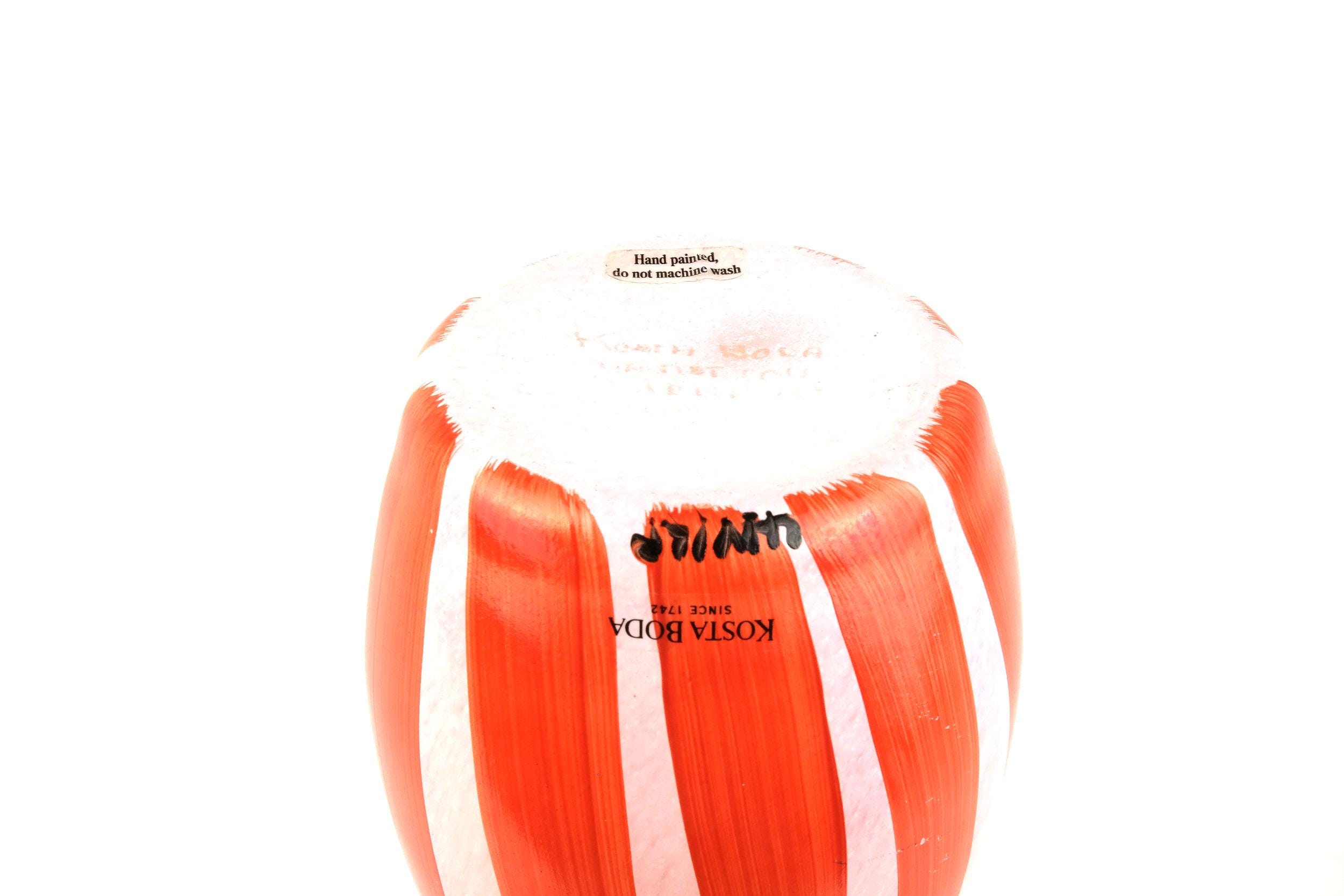 Kosta Boda リボン シリーズ 花瓶 by Ulrica Hydman Vallien - Etsy 日本