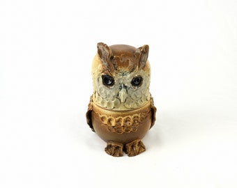 Signed Studio Pottery Owl