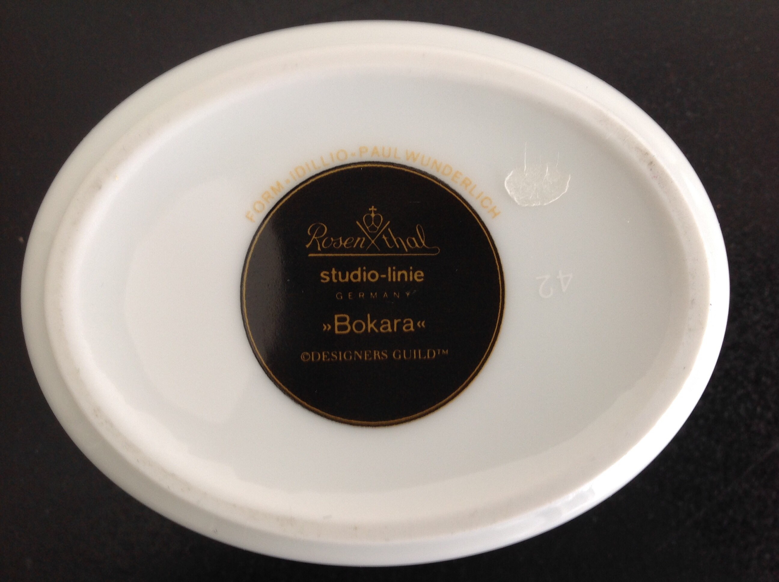 Rosenthal 陶器容器 鳥の絵柄 18 スタジオライン その他