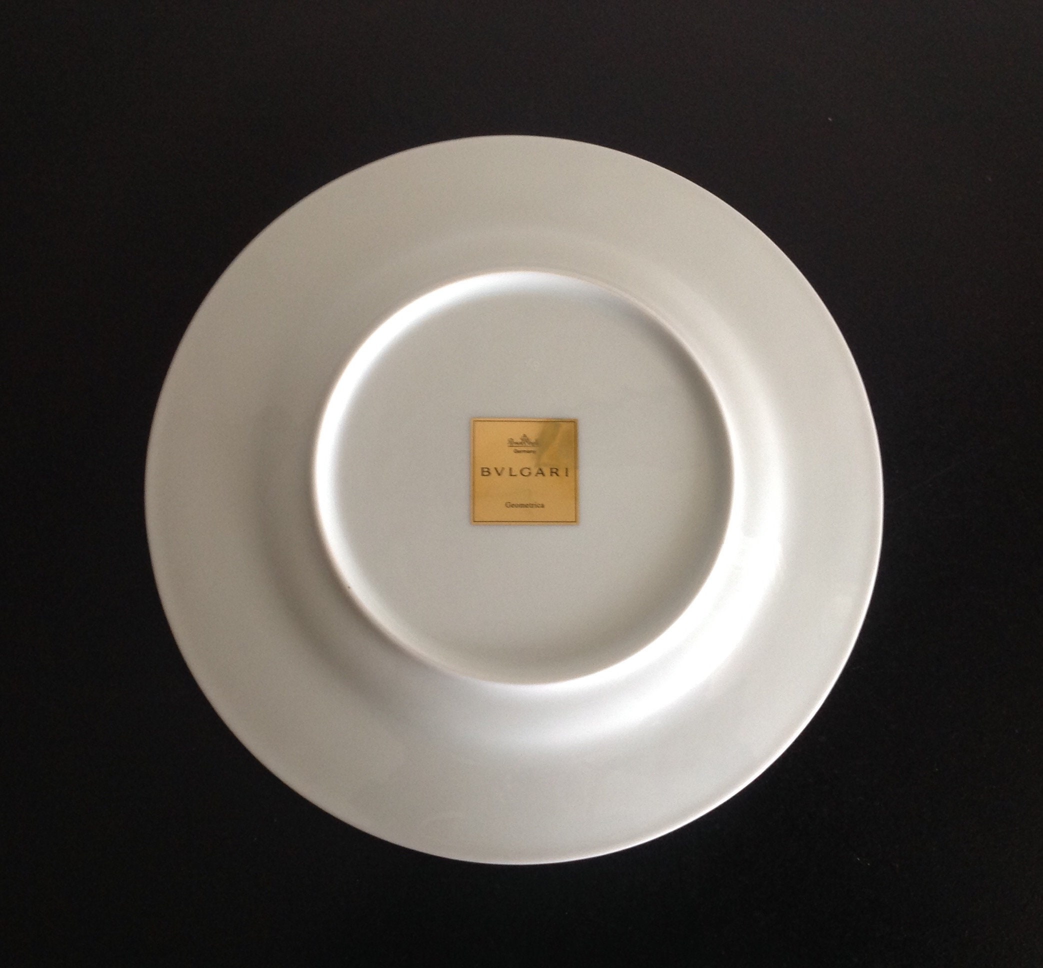 Rosenthal Bvlgari / Bulgari Geometrica Rare Salad Plate With