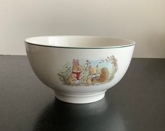 Villeroy and Boch Foxwood Tales by Brian Peterson very rare rice bowls. 5.5 Inches. New and unused.