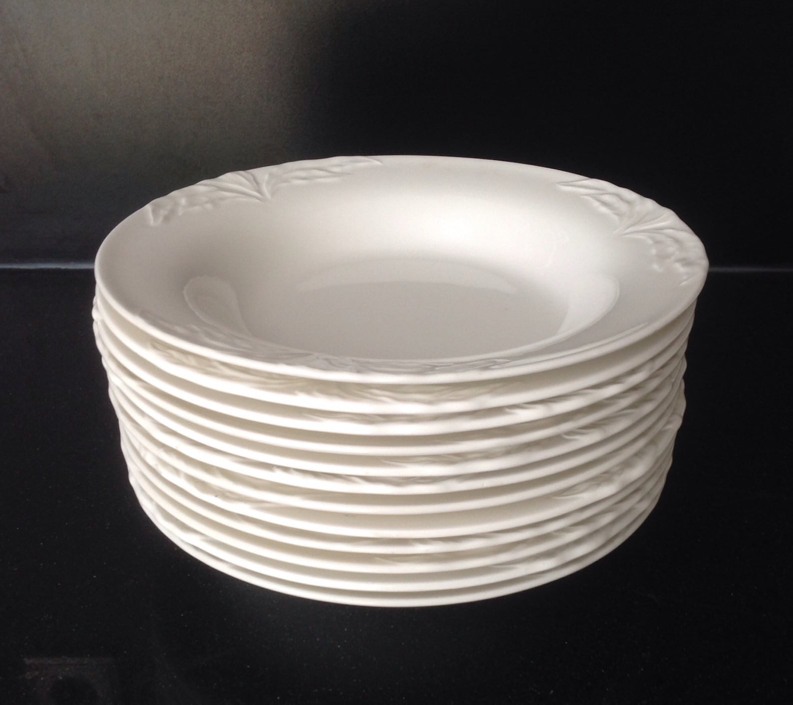 Villeroy and Boch Foglia Large Rim Soup Bowl 9 Inches. New - Etsy