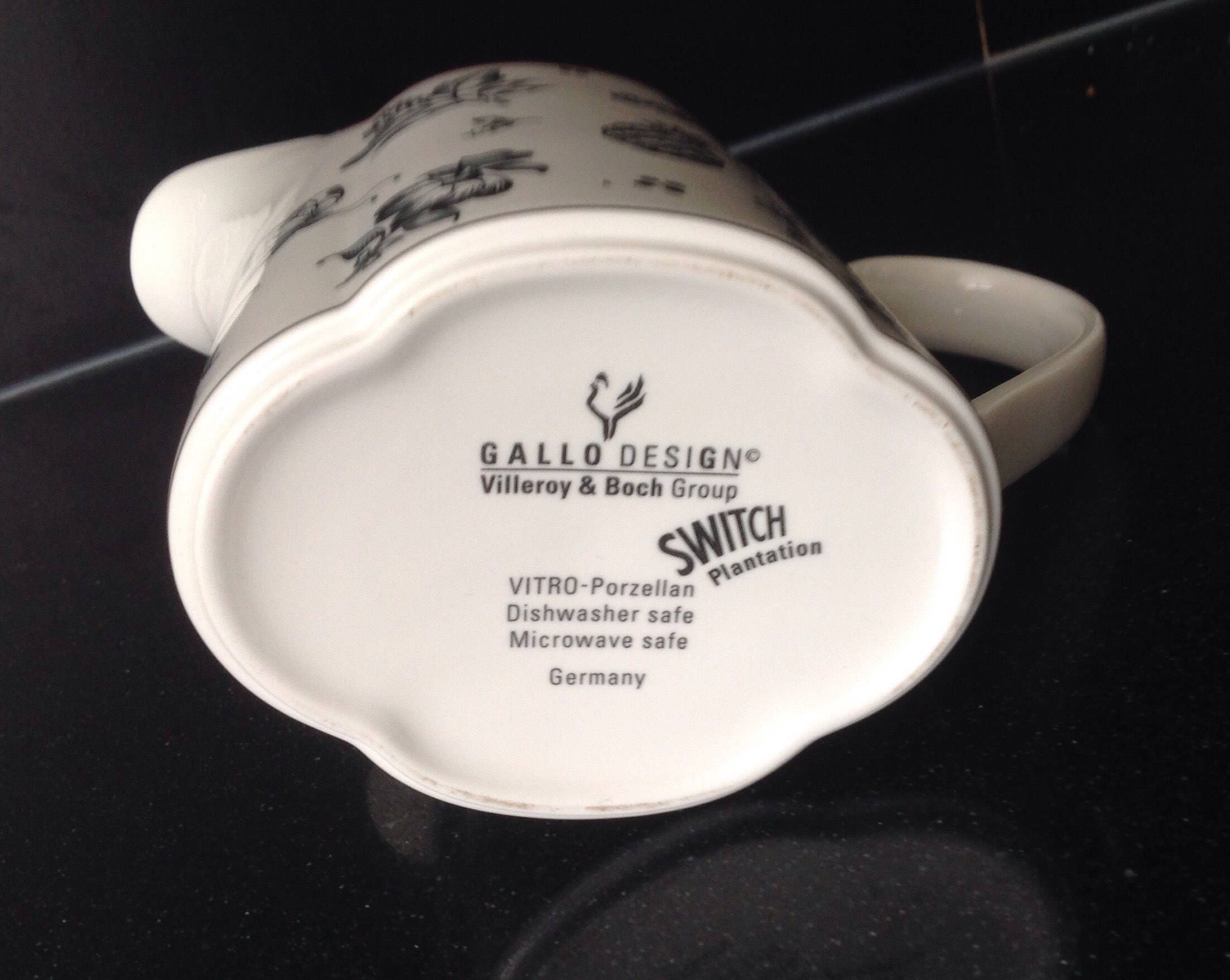 GALLO 『Switch Plantation Sahib』　大皿　5枚 Service Plate Sahib Switch Plantation Villeroy & Boch