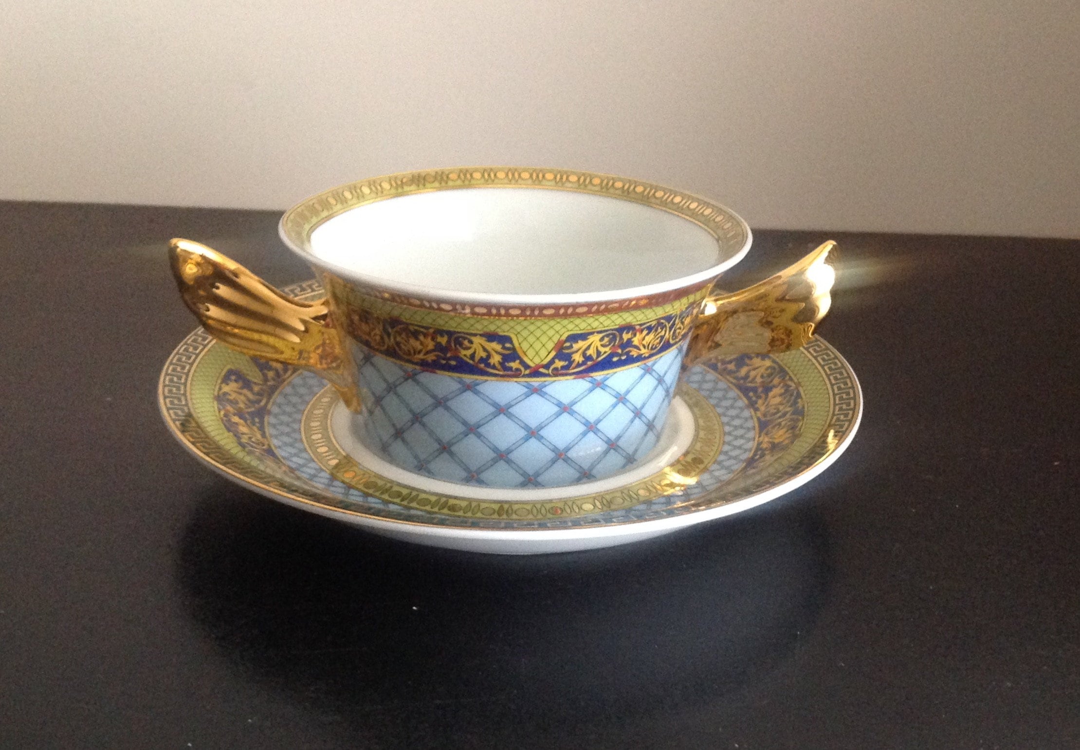 Rosenthal Versace Russian Dream Very Rare Saucer / Underplate for