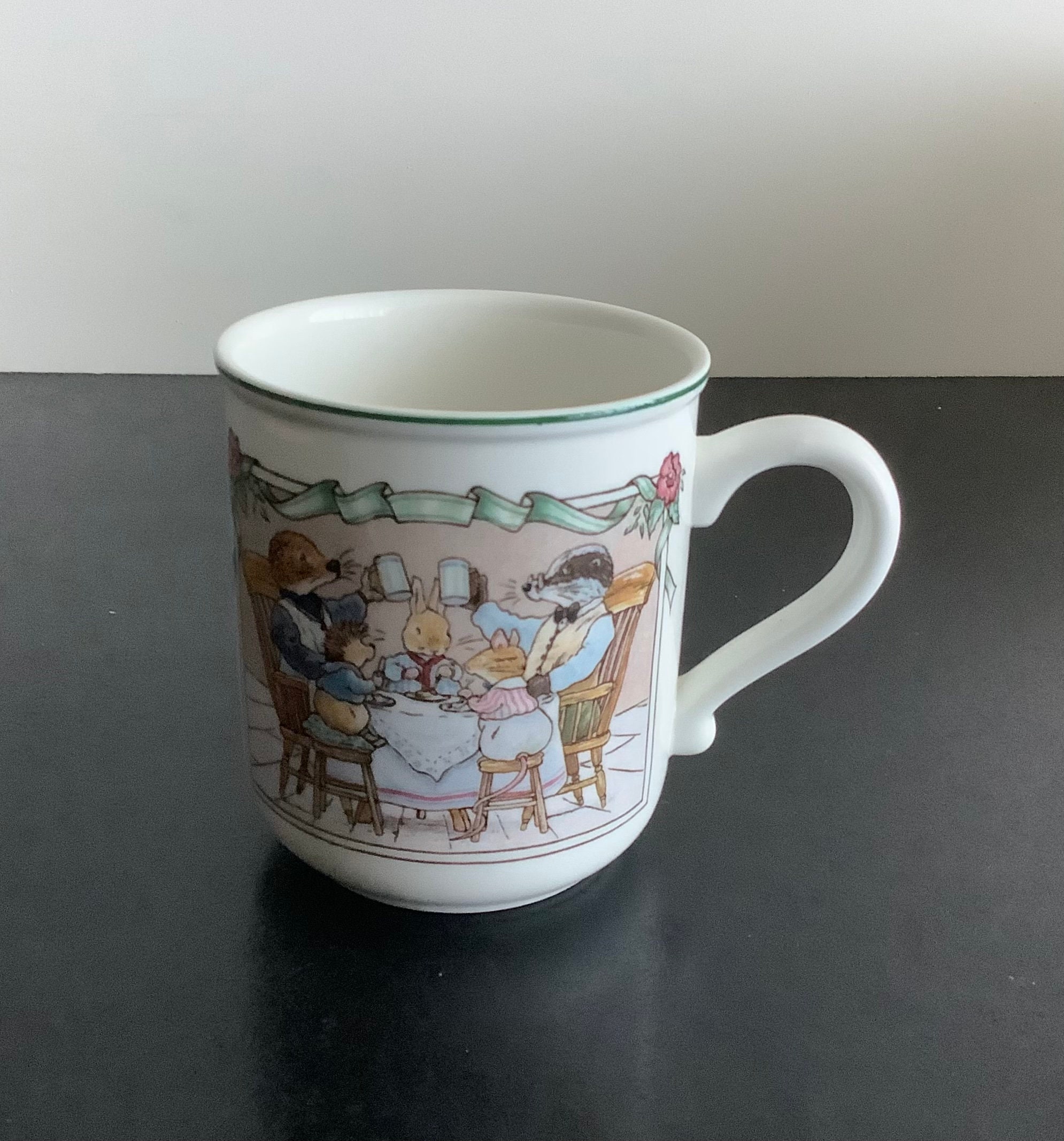 1994 Brian Paterson Vintage Villeroy & Boch Foxwood Tales Candy Store 5 34 Porringer Bowl