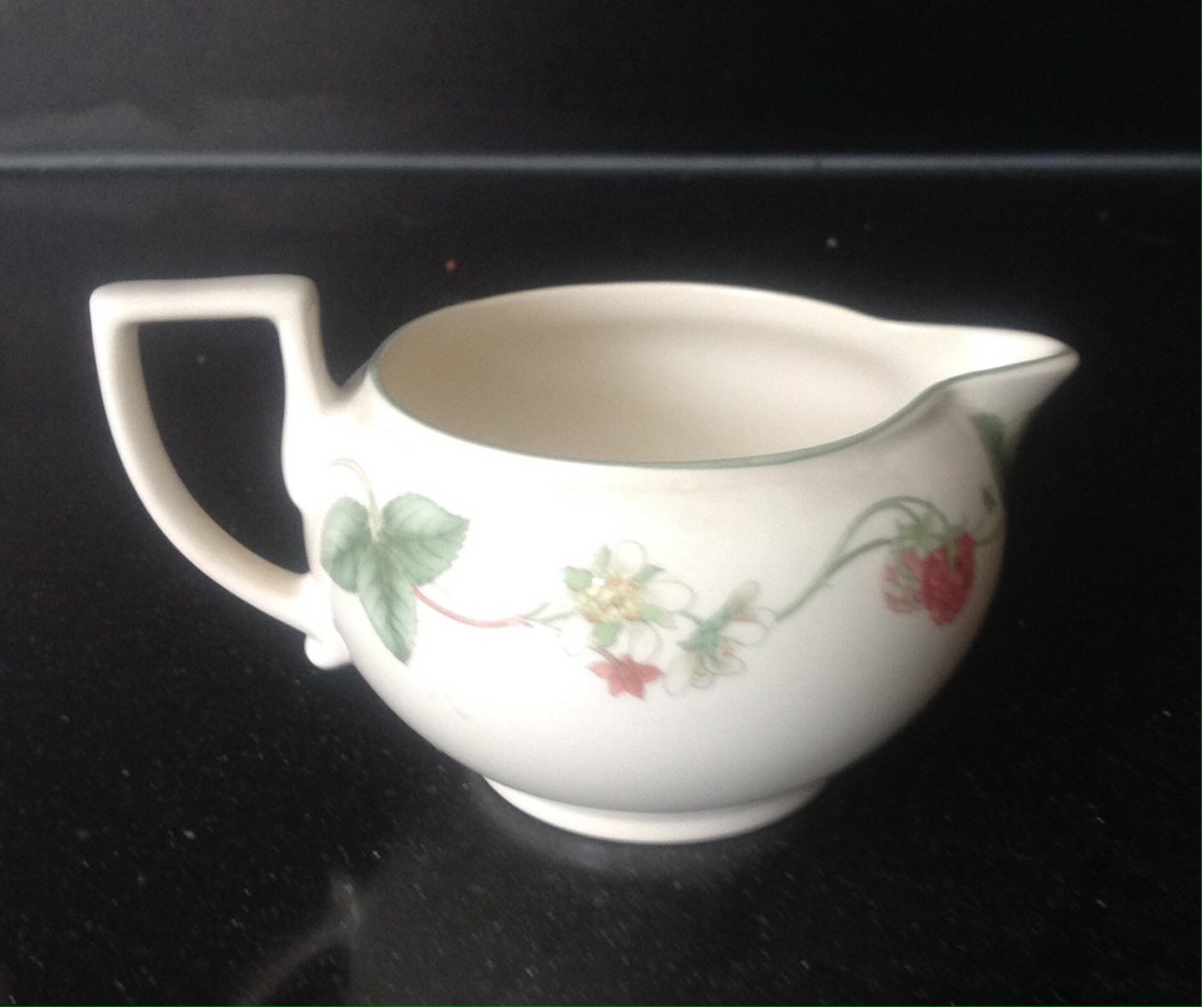 Wedgwood Queensware Raspberry Buy Wedgwood Raspberry Queen's Ware Creamer. New and Unused. Online in ...