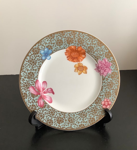 ク*ン様 希少　レアVilleroy&Boch ノスタルジックマーケット　クリス Villeroy and Boch Aureus Very Rare Salad Plate Bone China 8 3/4