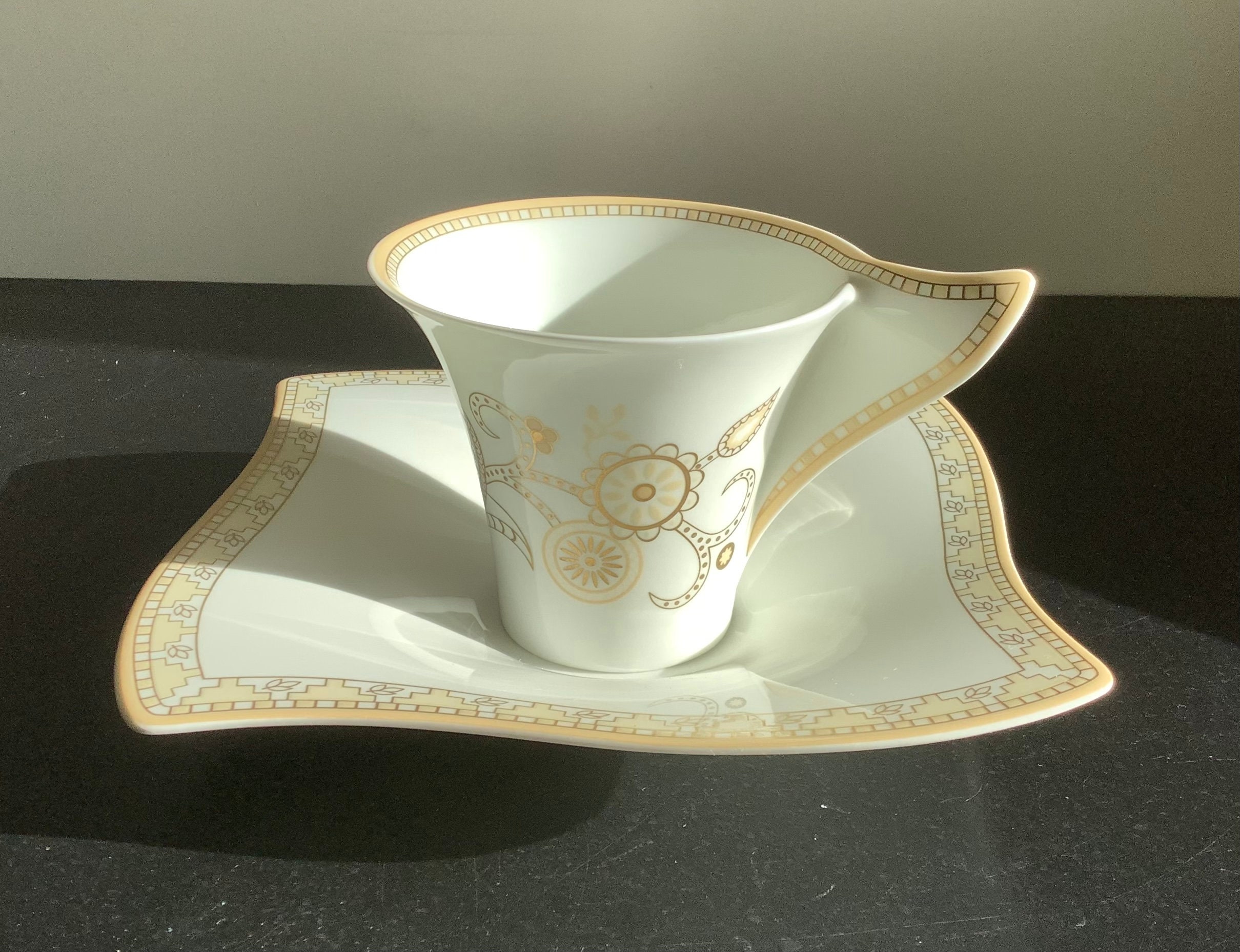 Villeroy Boch New Wave Samarah Very Rare Beautiful Set of Coffee