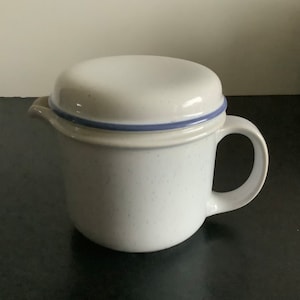 Thomas Germany Family Blue vintage covered pitcher 20 OZ. New and unused.