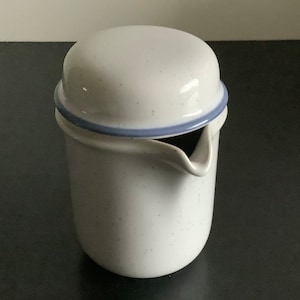 Thomas Germany Family Blue vintage covered creamer. New and unused.