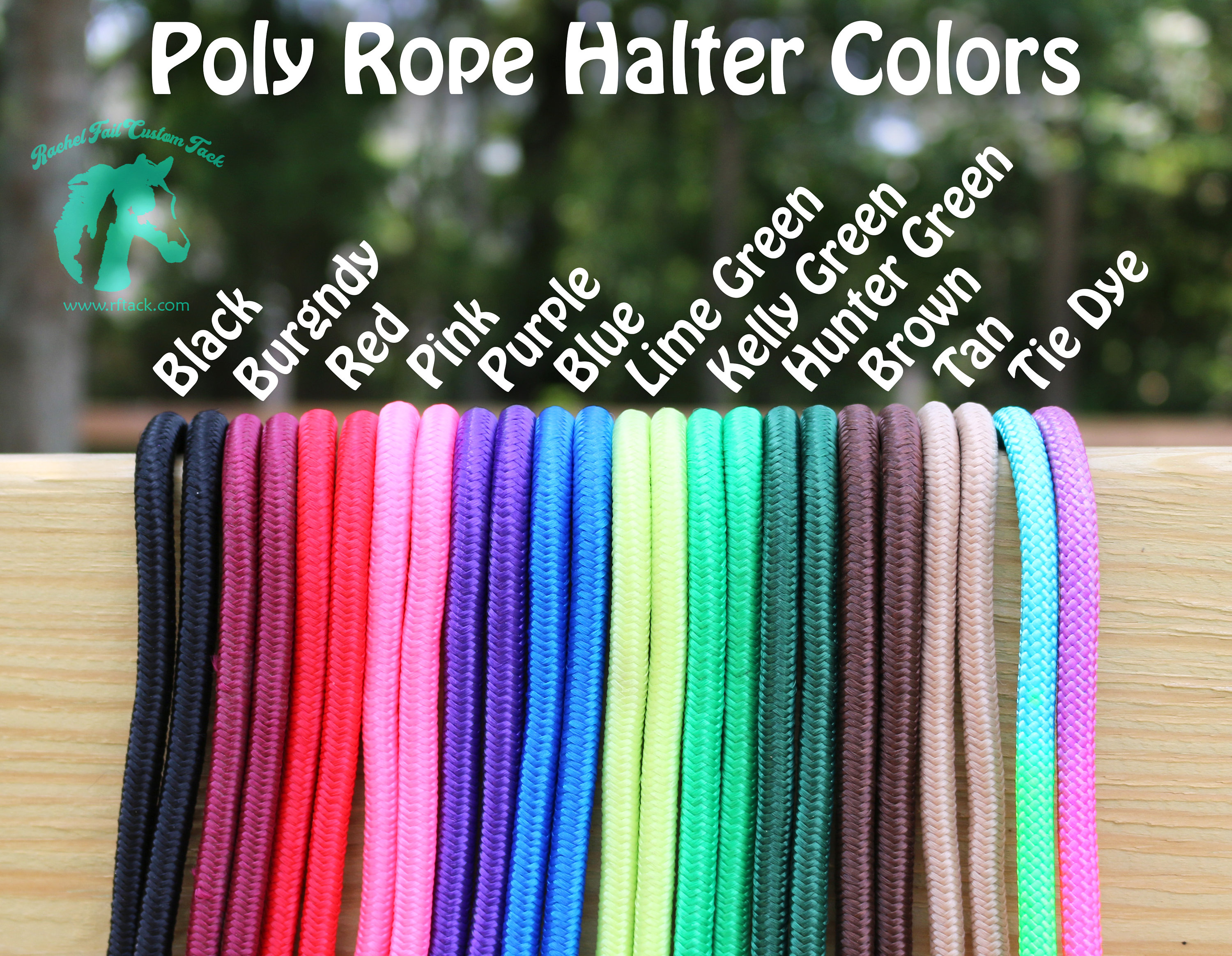 Skinny Bronc Poly Rope Halter