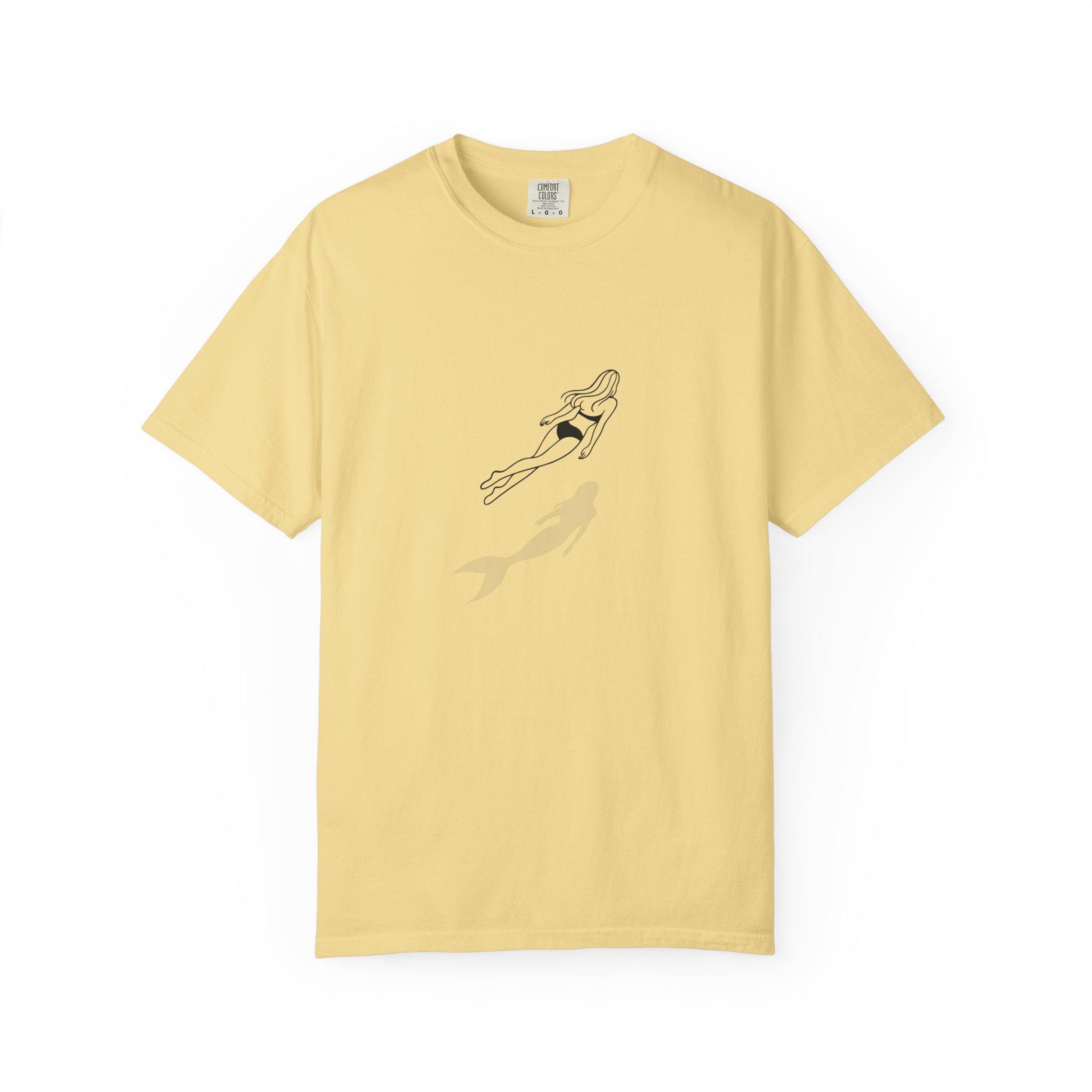 Mermaid Girl T-shirt Ocean Fantasy Graphic Tee Beach Sweatshirt Summer Love Illustration