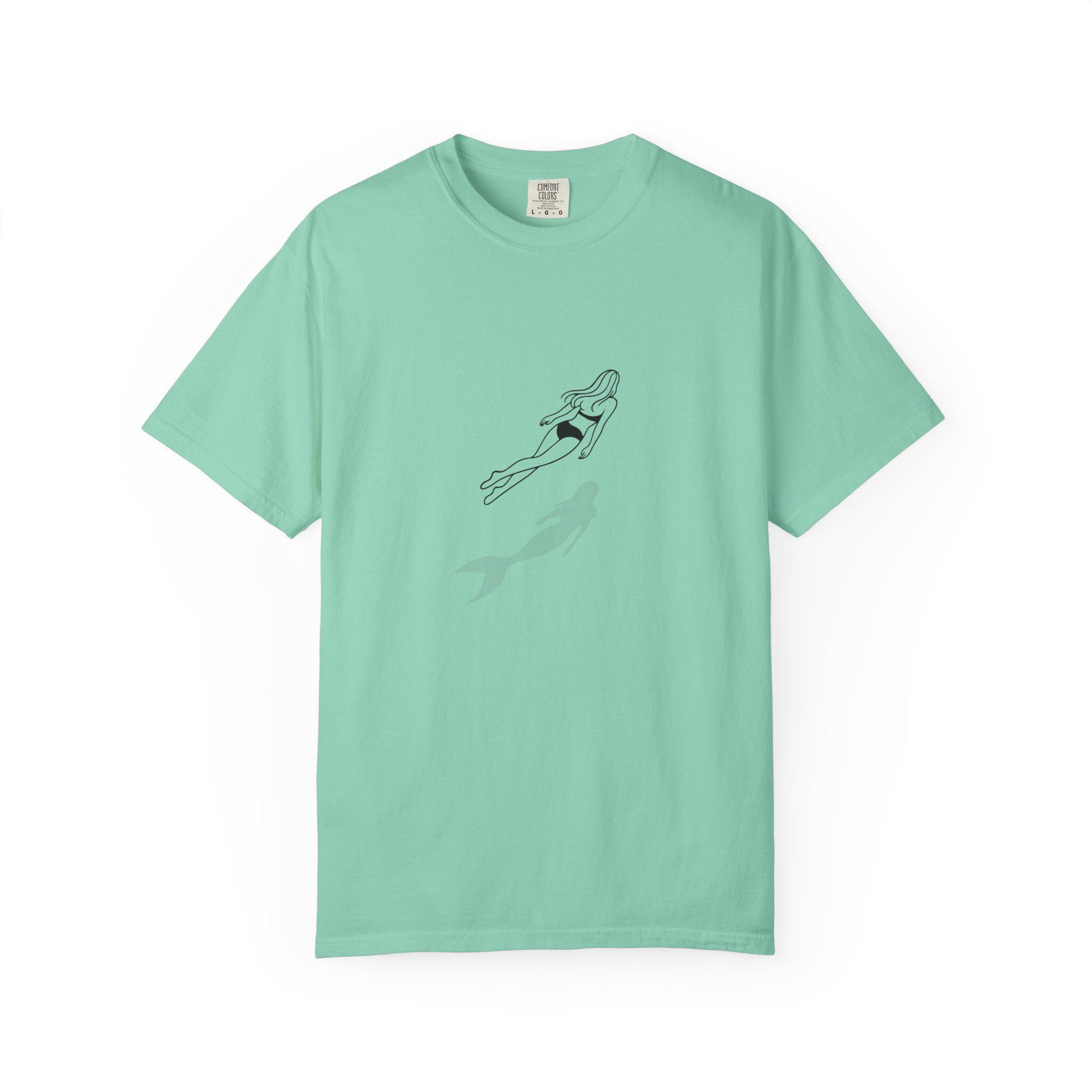 Mermaid Girl T-shirt Ocean Fantasy Graphic Tee Beach Sweatshirt Summer Love Illustration