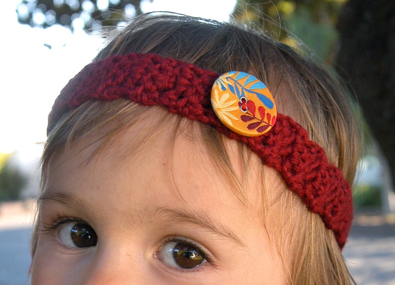 Baby Boy Headband with Hawaiian Button BoyBandz Baby Headband Boy Hairband Baby Crochet Headband Boy Band Hawaiian Boy Accessory