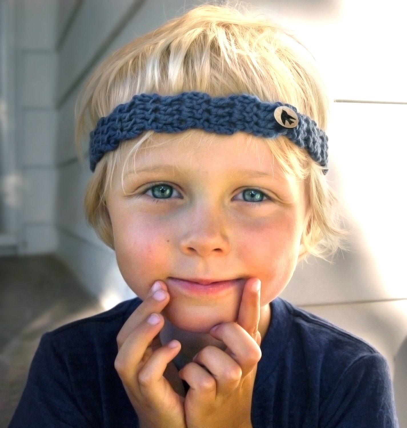 Baby Boy Headband by Boybandz / Baby Crochet Headband / Etsy