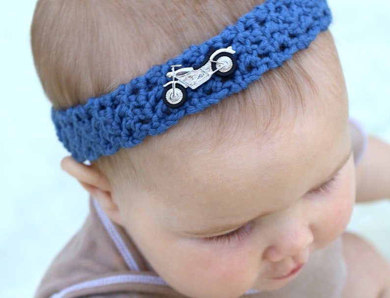 Motorcycle Headband / Boy Band / Vehicle Headband / Motorcycle Etsy