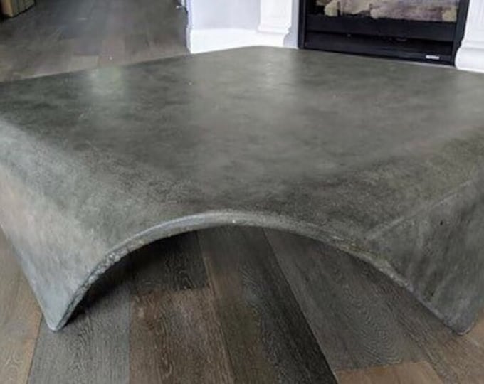 GFRC (glass Fiber Reinforced Concrete) Minimalist Coffee Table - Etsy