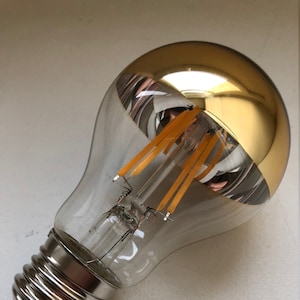 E27 Gold Cap LED Bulb