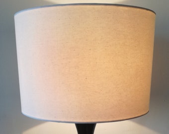 Handmade Lampshade in natural color fabric