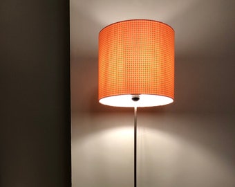 Pink floral pattern lampshade