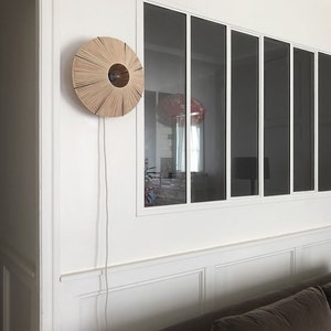 Lámpara de pared portátil MILADY (versión fija bajo pedido)
