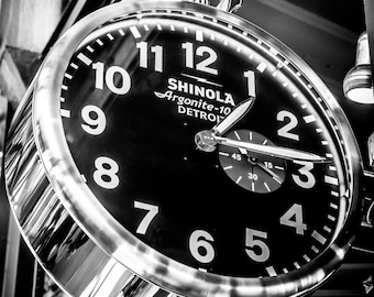 11x14 black and white custom Shinola photo