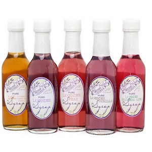 Oregon Locally Grown Hand-Crafted Premium Natural Small Batch Gourmet Lavender Syrup| 9 Flavor Combinations