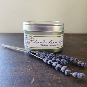 Oregon Locally Grown Hand-crafted Small Batch Premium Gourmet Culinary Lavender Lemon Spice Herbal Loose Leaf Tea