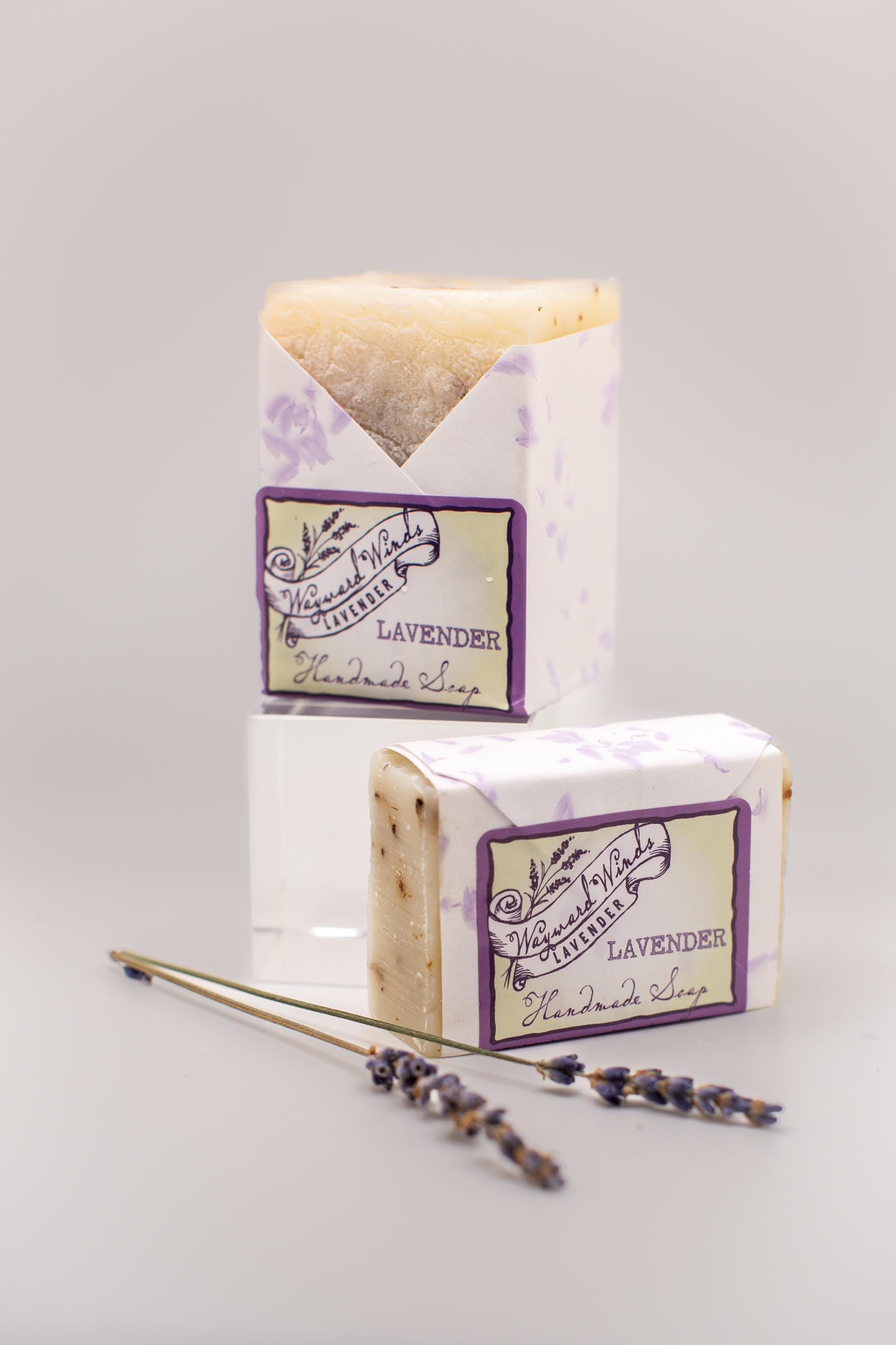 Oregon Locally Grown Small Batch Handcrafted Premium Lavender Soap Bar-Lavender