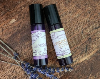 Oregon Locally Grown Small Batch Hand-Crafted Premium Grosso Lavender | Lavender Roll On Perfume