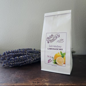 Oregon Locally Grown Small Batch Handcrafted Premium Gourmet Culinary Lavender | Lavender Lemonade Mix