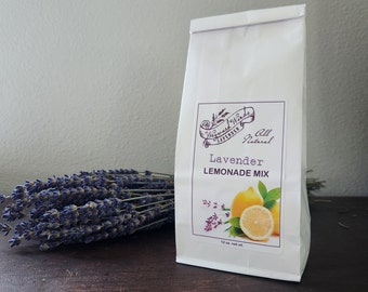 Oregon Locally Grown Small Batch Handcrafted Premium Gourmet Culinary Lavender | Lavender Lemonade Mix