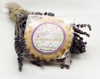 Lavender Shortbread Cookies | Lavender, Lavender Lemon