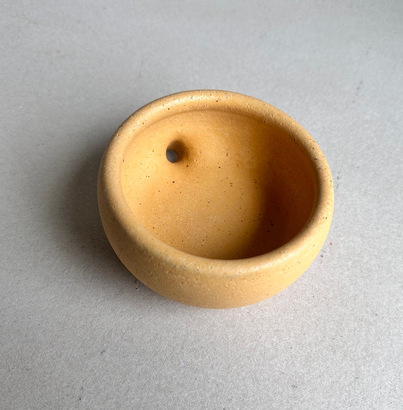 MADE TO ORDER Yellow Rustic Soapdish with strainer for bathroom sink, ceramic, pottery, handmade, soap dish, soap sponge tray, spongedish image 4