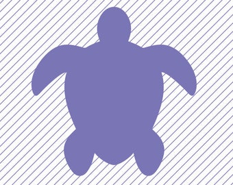 Instant Download Turtle Silhouette Clipart - svg - dxf - cdr- png - pdf- psd - pdf - Printable Clipart - Iron on Transfer -Laser Engraving
